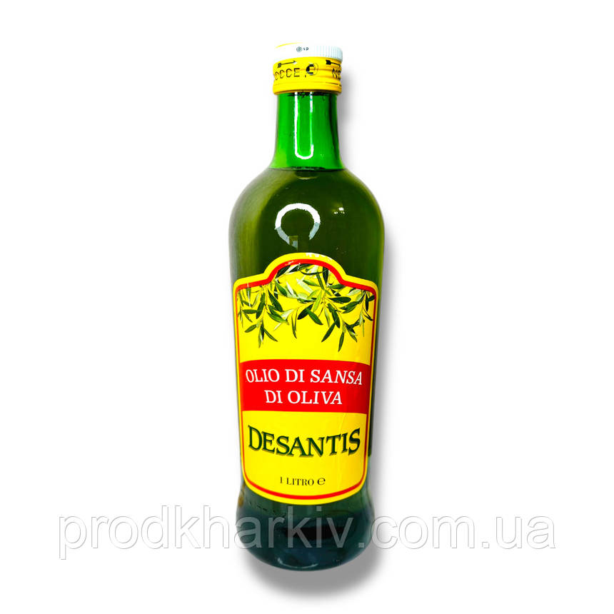 Олія оливкова Desantis Olio di Sansa di Oliva 1 л., фото 1