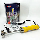 Блендер з легким керуванням Magio, Блендер для приготування дитячого харчування класичний TV-74, фото 7