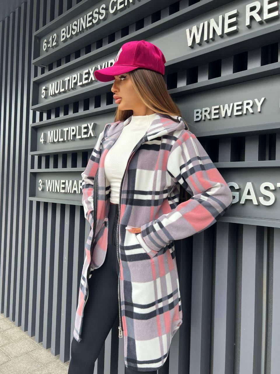 Сорочка-кардиган у трендовому принті Модель: 852-3011, фото 1