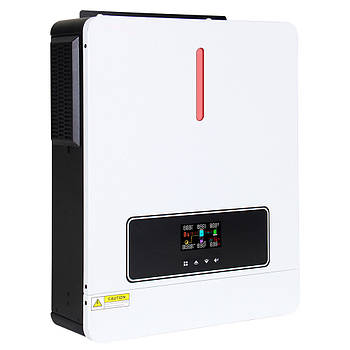 Гібридний інвертор 3200Вт, 24В, 125А / Сонячний інвертор автономний / Інвертор для сонячних батарей /