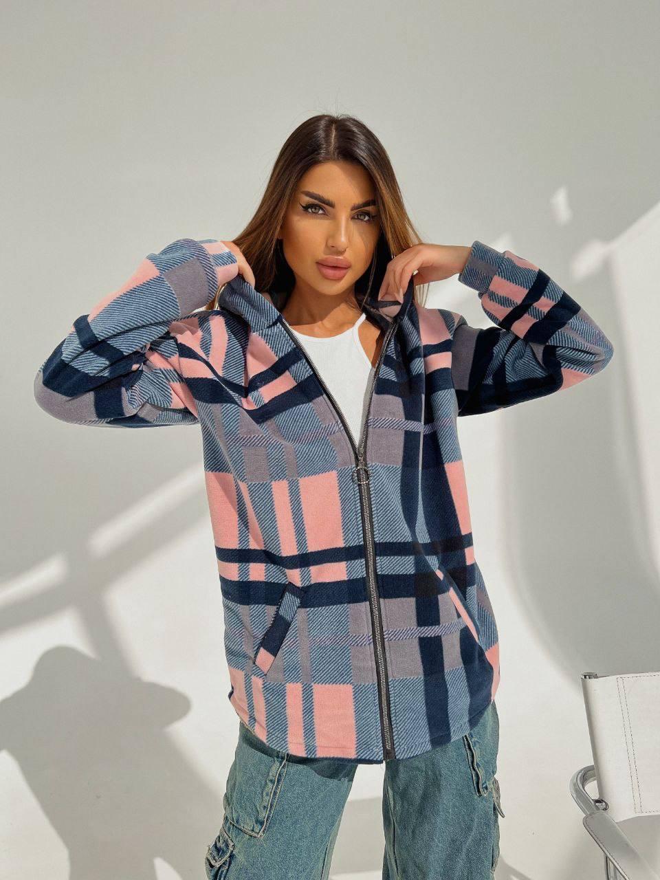 Сорочка флісова «Тканина Турції» Модель: 852-3021, фото 1