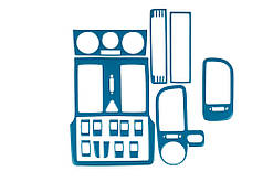 Накладки на панель (синій колір) для Toyota Corolla 1993-1998 рр