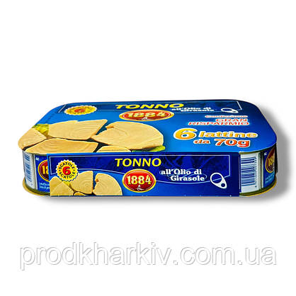 Тунець Tonno імпорт 6 шт. уп, фото 5