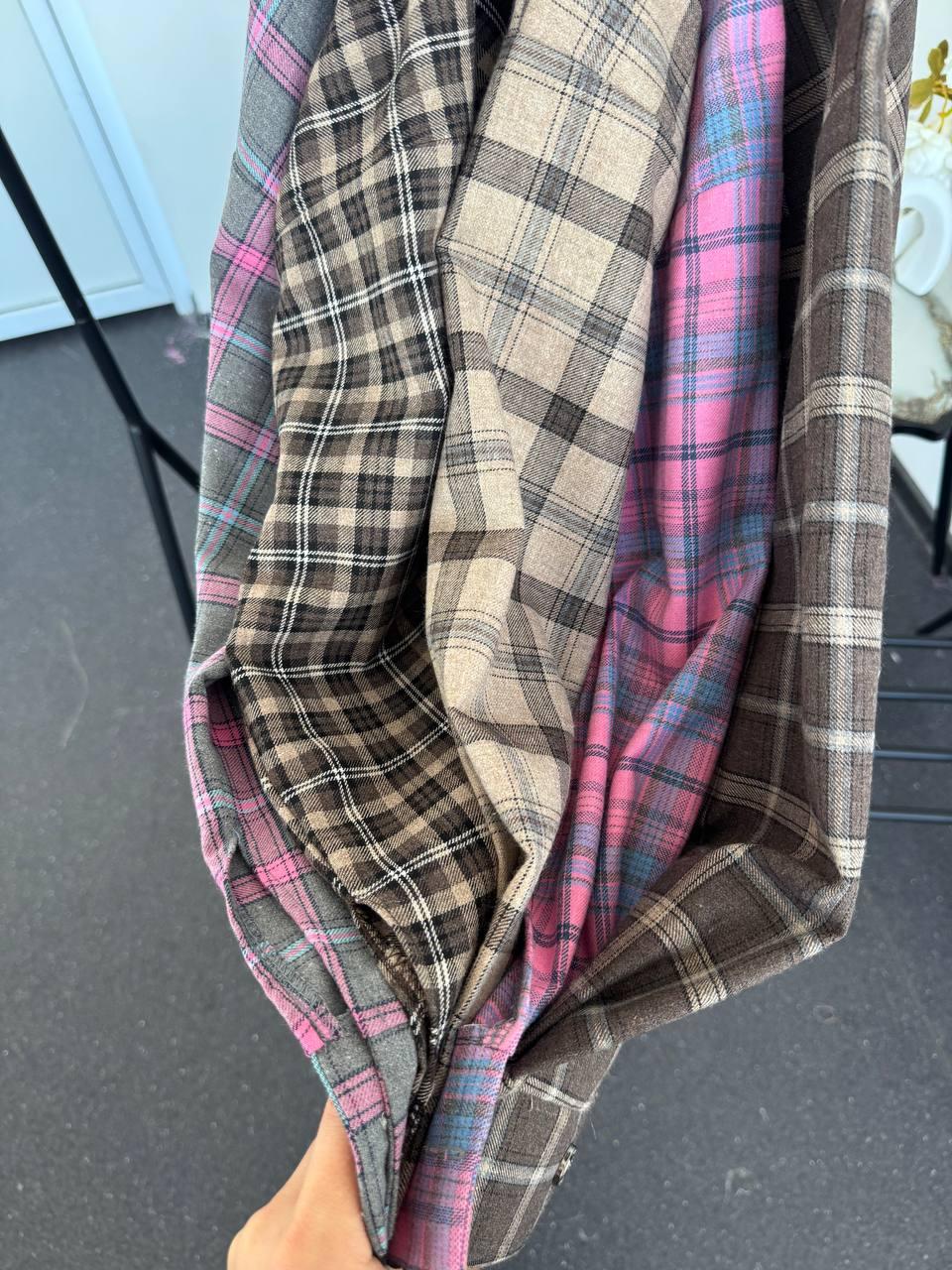 Сорочка унісекс з турецької фланелі Модель: 1528-323, фото 1