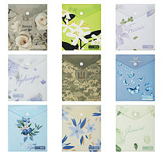 Папка на кнопці А-6 BuroMax ВМ.3922