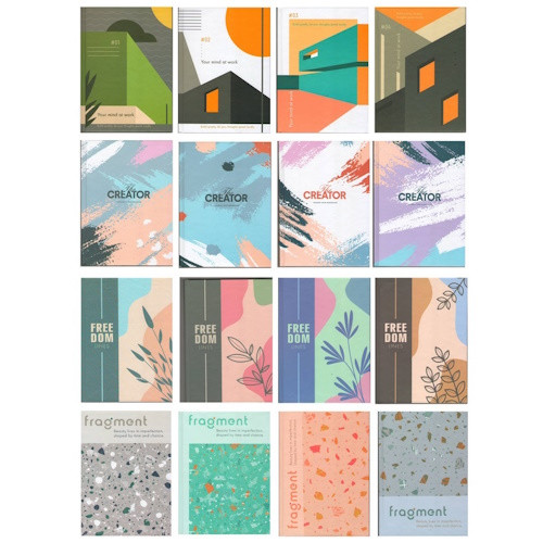 Зошит А5 клітинка 144 аркуші тверда ламінована обкладинка Gold Бріск ДКВ-10, фото 1