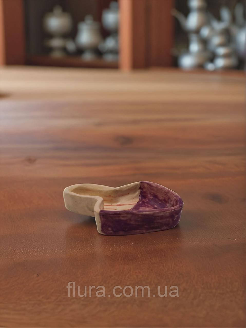 Авторська керамічна попільничка FluRAnet/Попільничка керамічна