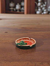 Авторська керамічна попільничка FluRAnet/Попільничка керамічна, фото 3