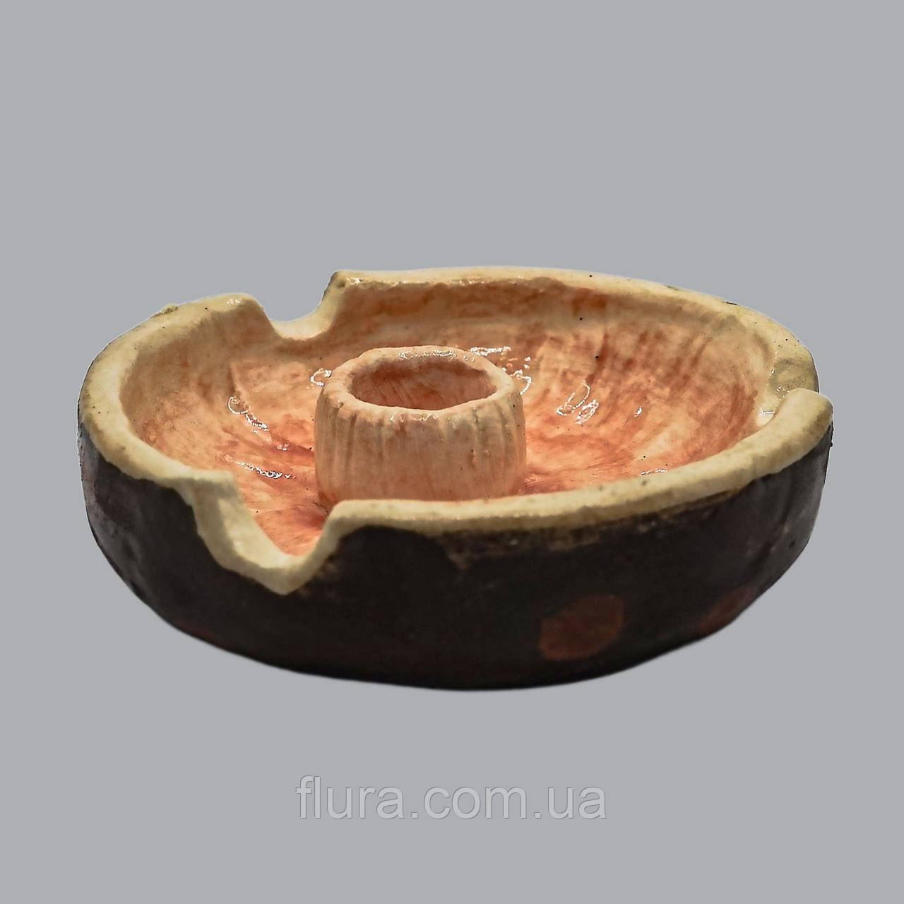 Авторська керамічна попільничка FluRAnet/Попільничка керамічна