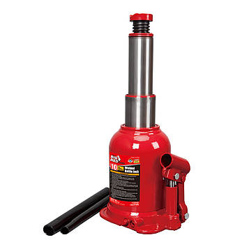 Домкрат пляшковий низькопрофільний двоштоковий 10 т 180-430 мм TORIN TH81002X