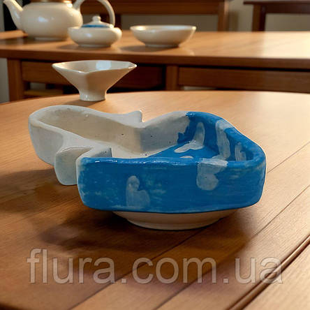 Авторська керамічна попільничка FluRAnet/Попільничка керамічна, фото 1