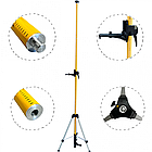 Розпірна штанга-штатив Laser Pro (Huepar) для лазерного рівня 3.7 м, фото 8