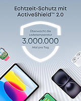 Портативний зарядний пристрій ПаверБанк Anker Zolo PowerBank 20000 mAh 30 W з інтегрованим кабелем USB-C (A1689), фото 8