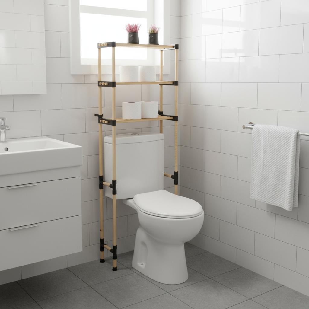 Полиця над унітазом дерев’яна BT-5103 Simplex