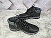 Зимові підліткові черевики з натуральної шкіри 080 з (37р), фото 4