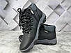 Зимові підліткові черевики з натуральної шкіри 080 з (37р), фото 3