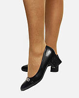 Туфлі жіночі чорні на підборах розмір 36 37 38 39 40