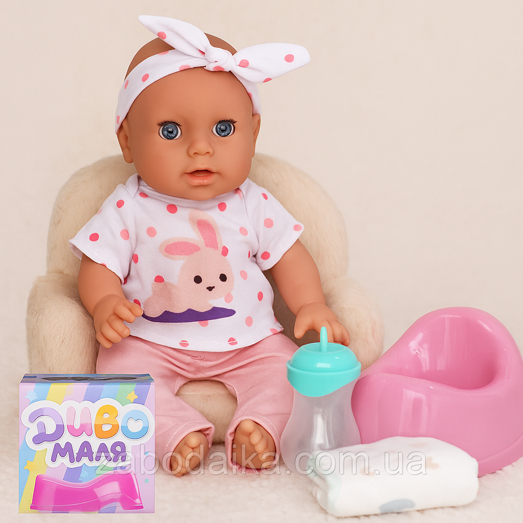 Лялька пупс Чудо Маля функціональний звукові ефекти інтерактивна дівчинка, фото 1