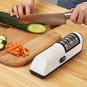 Електрична точила для ножів від USB Автоматична точила для кухонних ножів Ножеточка домашня