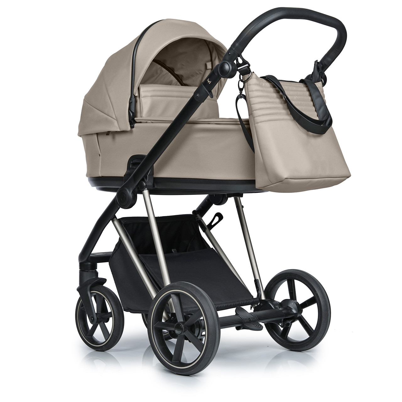 Універсальна коляска 2в1 Roan Ivi, Almond Sugar Alcantara / Vintage Collection, фото 1