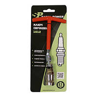 Ключ свічковий 21 з карданчиком Steel Power