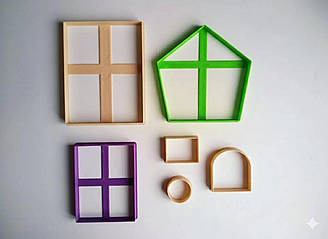 Вирубка для пряника Будиночок 3Д