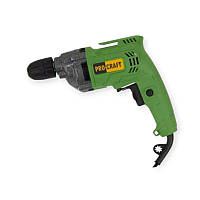 Дриль 450 Вт, швидкозатискний патрон 0,8-10 мм, 0-1150 об/хв, регул. обертів Procraft