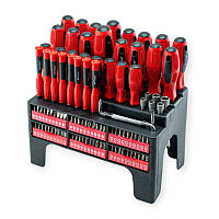 Набір викруток та біт, шестигранники, головки 100 шт з підставкою-органайзером Strona