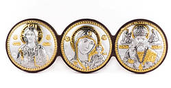 Ікона автомобільна потрійна