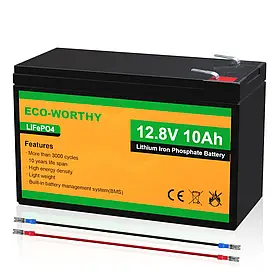 Акумулятор Eco Worthy LiFePO4 12V 10Ah