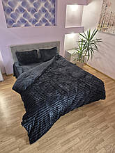 Тепла постільна білизна Mency Home Collection - чорний