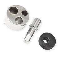 Шпильковерт універсальний з перехідником під квадрат 1/2" Forsage