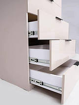 Комод Лорі 5 шухляд кашемір ТМ Міро Марк, фото 4