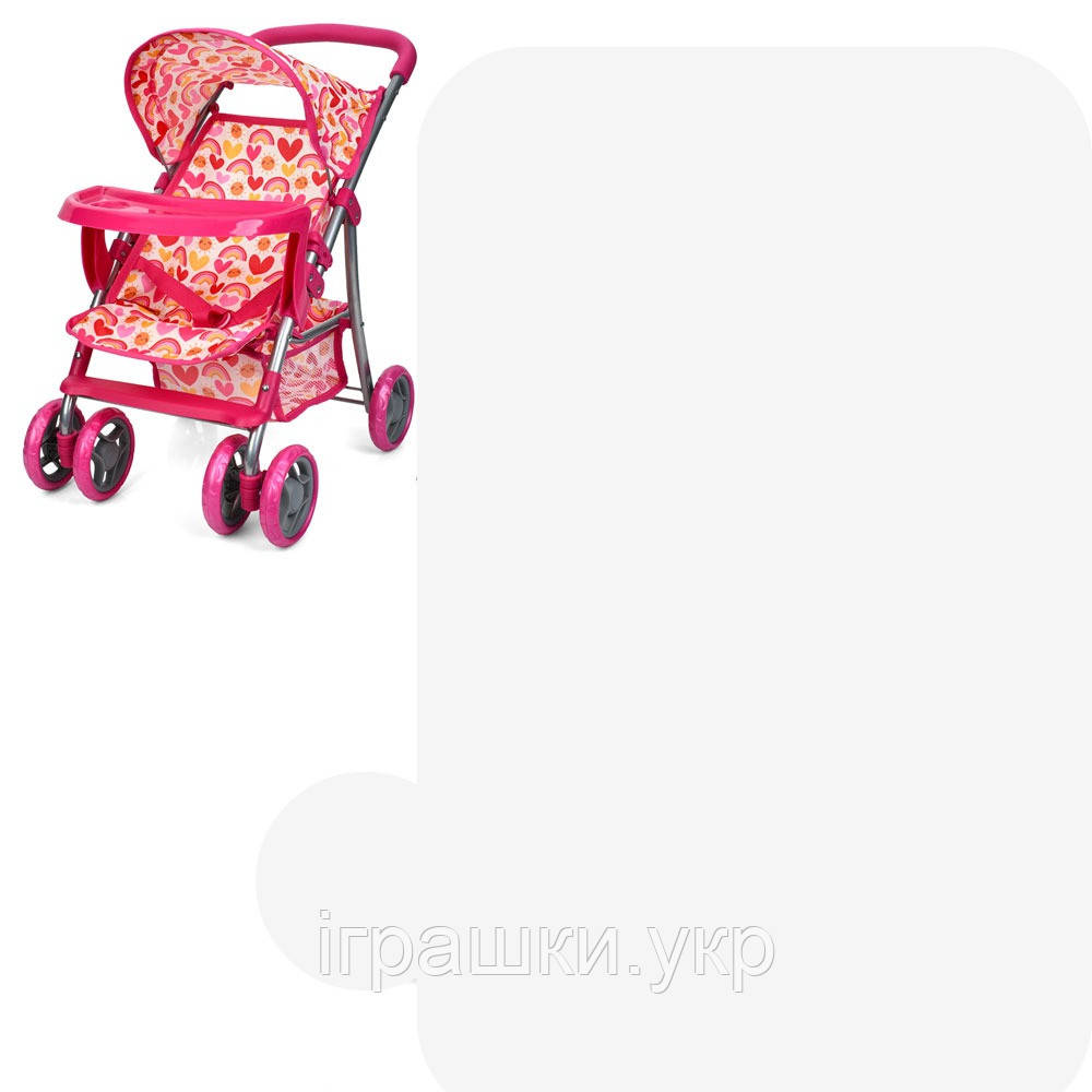 Коляска для ляльок Melogo 9304 BWT- 025, фото 1