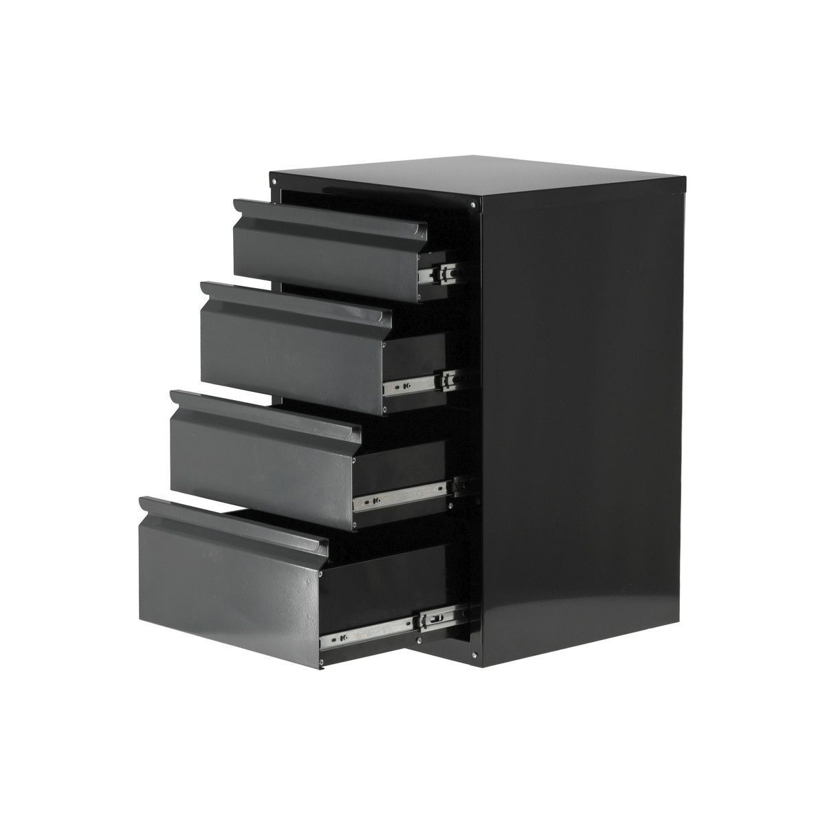 Шафа для майстерні з 4 шухлядами 775 x 525x 485 мм з лакованої бляхи Vorel 58434, фото 1