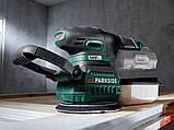 Акумуляторна шліфувальна машина Parkside PAEXS 20-Li B2, фото 6