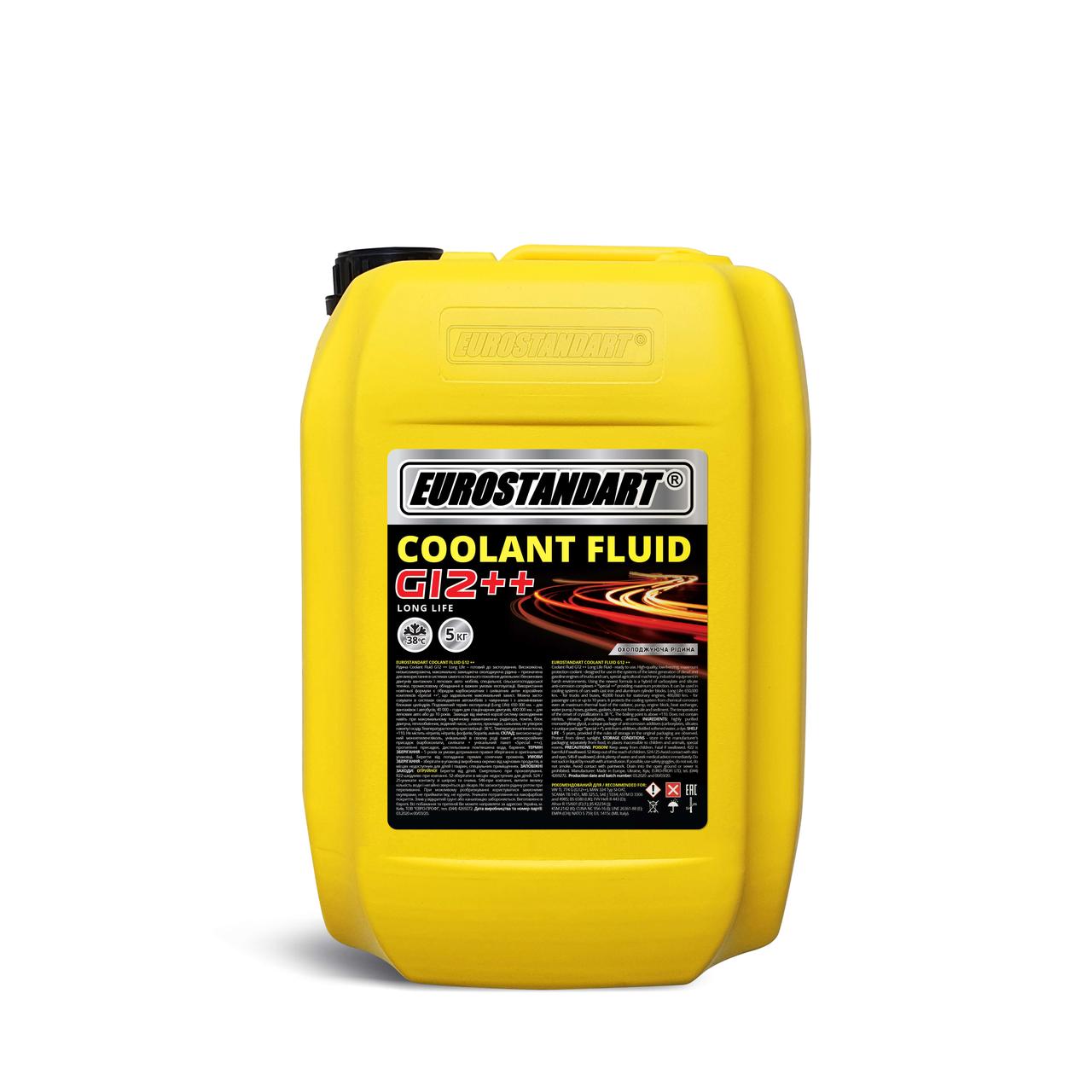 COOLANT FLUID G12++ готовий - 5кг., фото 1