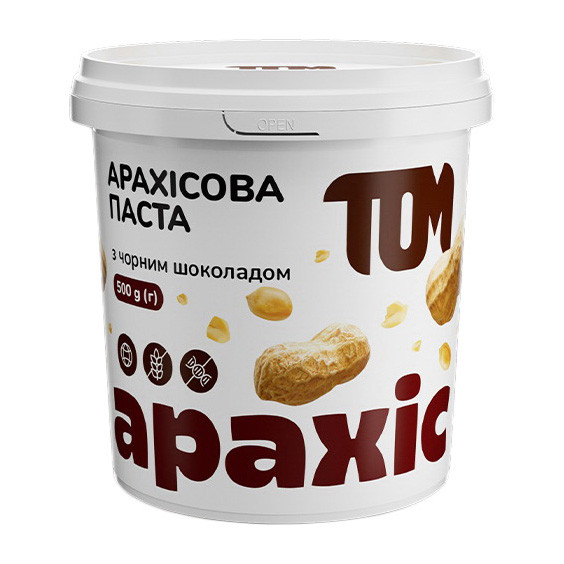 TOM peanut butter Арахісова Паста 500 g
