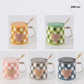 Кружка "Королівський ведмедик", 350 мл * Рандомний вибір дизайну ELISEY