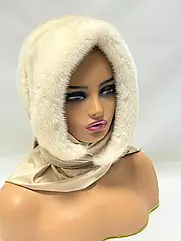 Жіноча хустка з норки, "Колотий лід".