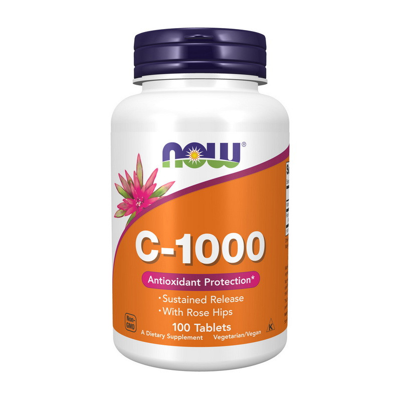 Now Foods C-1000 with rose hips 100 tabs