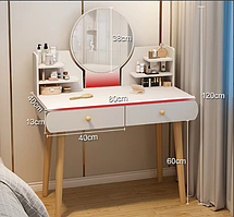НІТУ Стіл макіяжний із дзеркалом (2264871) Катать [400] (1 шт./ясть) @