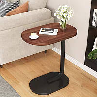 Столик кавовий, журнальний, приліжковий на одній ніжці
