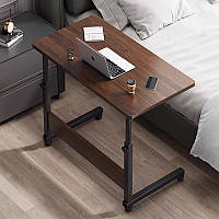 Стіл наддуваний прямокутний із суцільною стільницею Д60/Ш40/В85 см