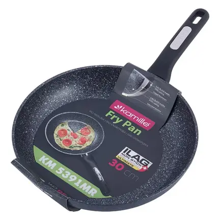 Сковорода 30 см Kamille KM-5391MR, фото 1