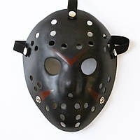 Маска Джейсона пластик (чорна)