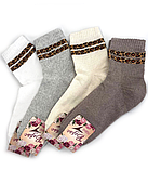 Шкарпетки жіночі/підліткові Лео повна махра 21-23 р. світле асорті (12 пар!) (Зимові) Варос, фото 3