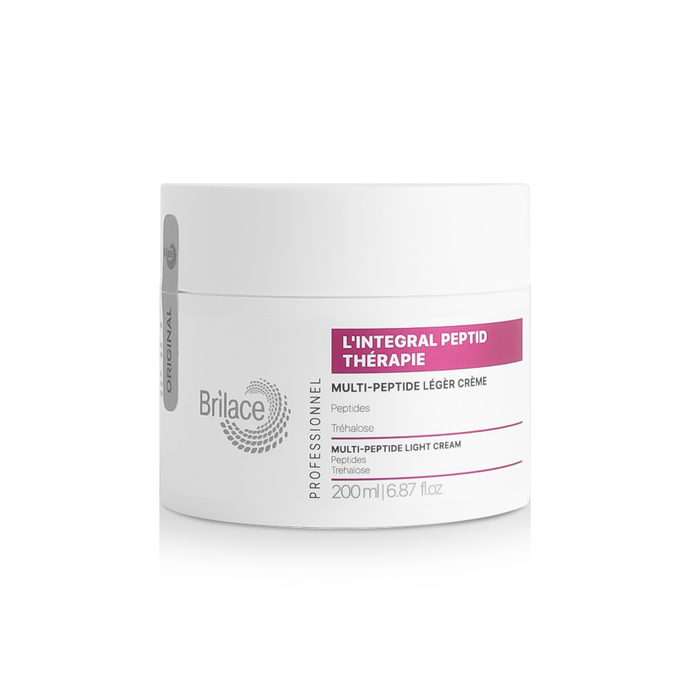 Brilace Multi peptide light cream Легкий мульти-пептидний крем 200ml, фото 1