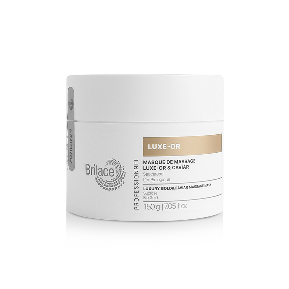 Brilace Luxury Gold&Caviar massage mask Масажна маска з золотом та чорною ікрою 150g, фото 1