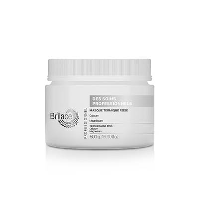 Brilace Termic mask pink Рожева термоактивна маска 500g